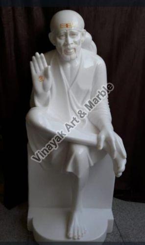 Marble Saibaba Statue