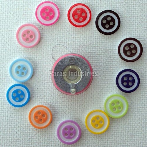 Designer Plastic Button