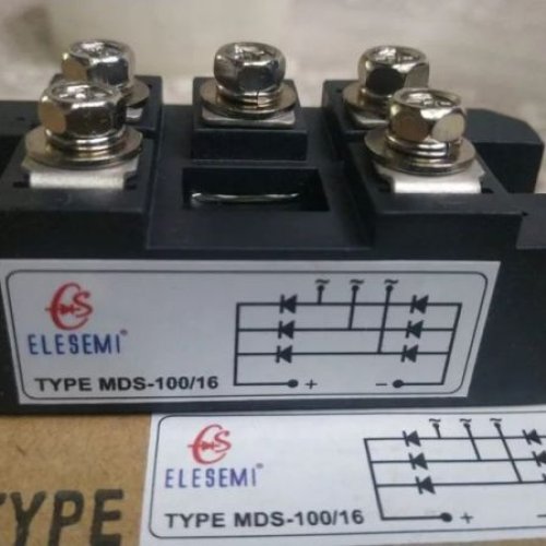 100A Black Mds100/16 Three Phase Bridge Module
