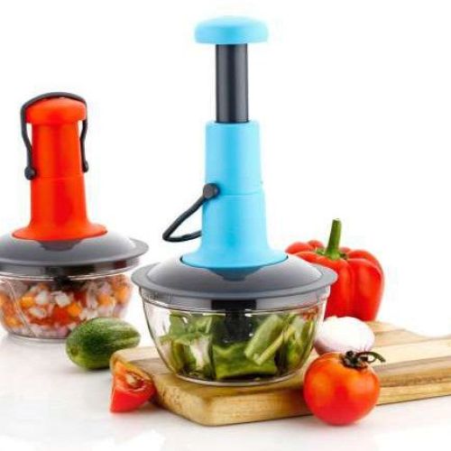 500 Ml Push Chopper 2 in 1