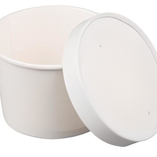 200ml White Paper Containers