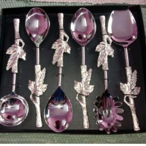 Designer Stainless Steel Spoon Set – Premium Cutlery for Elegant Dining