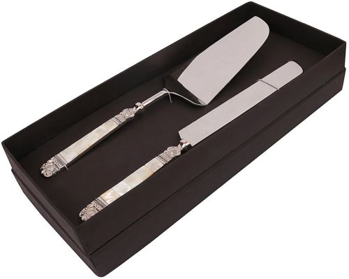 Silver Plated Cake Server Set – Elegant Dessert Serving Cutlery