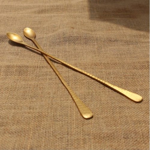 Stainless Classic Gold Plating Spoons – Luxury Dining Cutlery