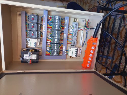 OVER HEAD CRANE CONTROL PANEL