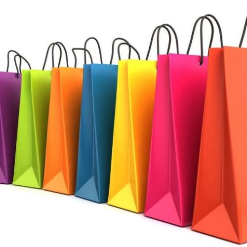 Paper Plain Shopping Bag