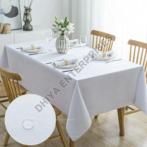 White Cotton Table Cloth