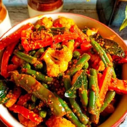 Homemade Mix Veg Pickle Homemade Mix Veg Pickle