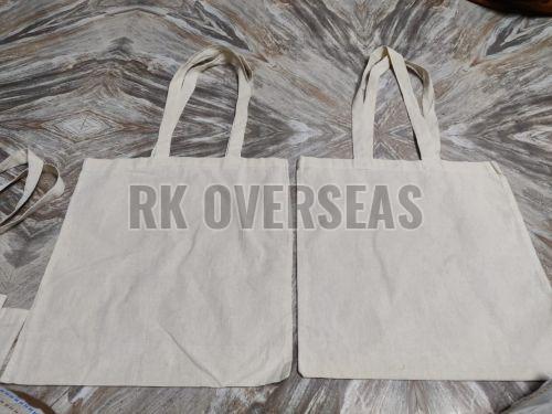 Plain Cream Canvas Cotton Tote Bag