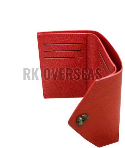 Ladies Trifold Leather Wallet