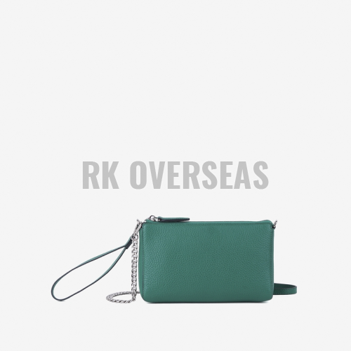 Ladies Sea Green Leather Wallet