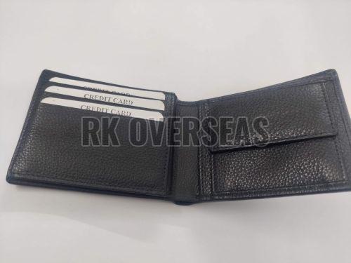 Mens Napa Black Leather Wallet