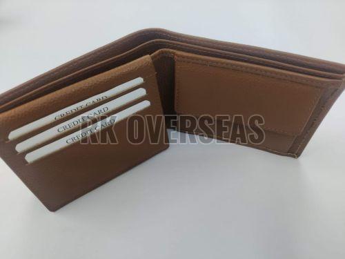 Mens Napa Brown Leather Wallet