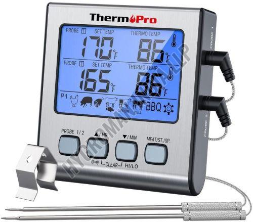 Digital Dual Wired Probe Food Thermometer