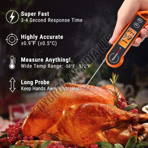 Digital Waterproof Foldable Food Thermometer