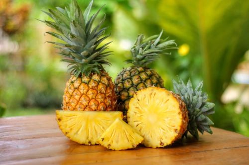 fresh pineapple