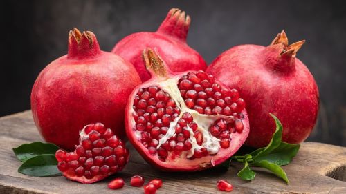 fresh pomegranate