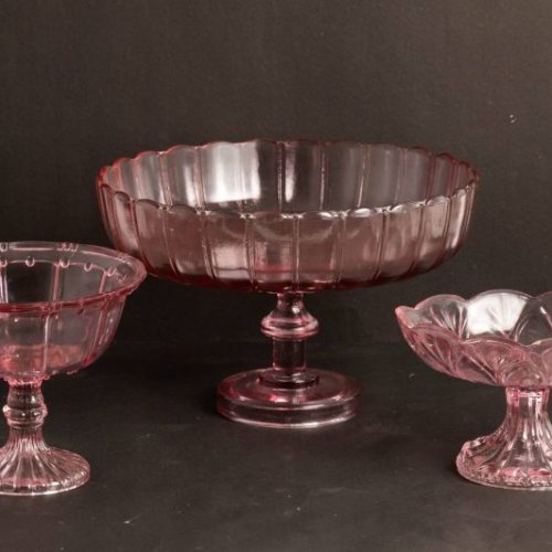 Pink Glass Bowl