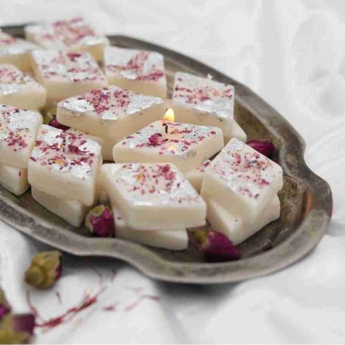 Kaju Katli Decorative Candle