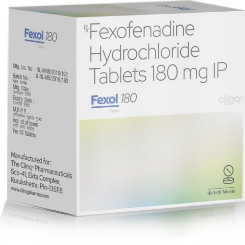 Fexofenadine-180mg Tablet