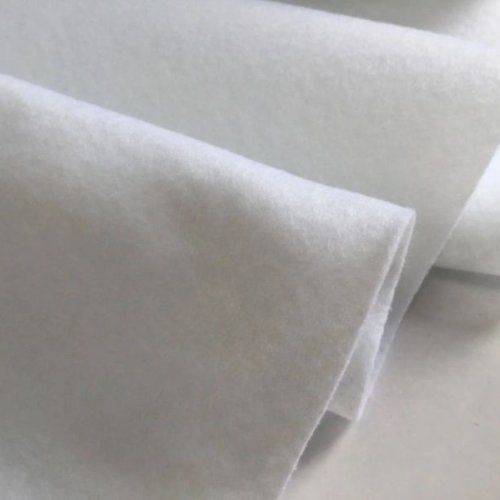 Polyester White Adhesive Felt