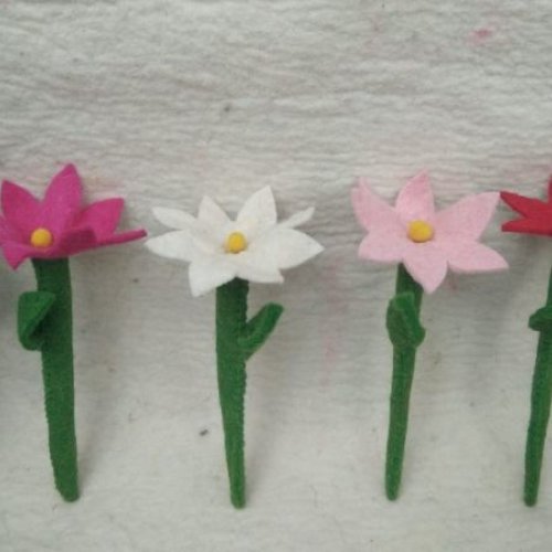 Woolen Felt Flower