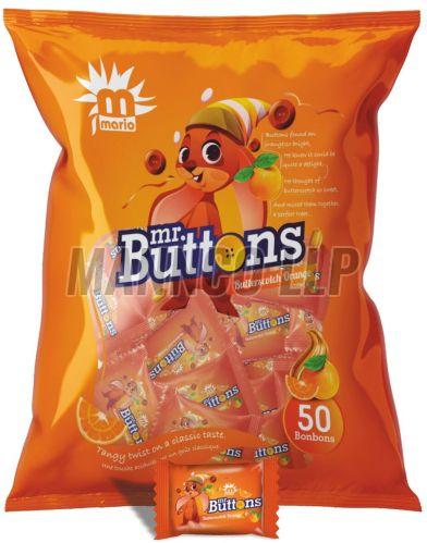 Mr. Buttons Butterscotch & Orange Candy