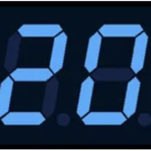 16x6 Inch Token Number Display Boards