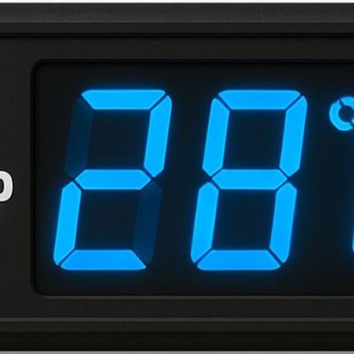 Temperature Indicator Blue
