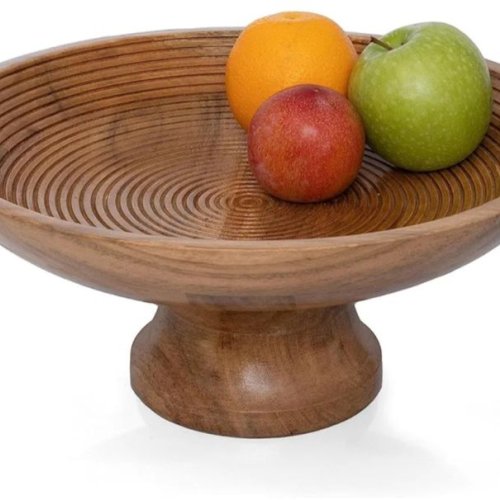 Wooden Fruit Bowl