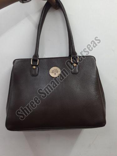 Compact Leather Purse with Zipper