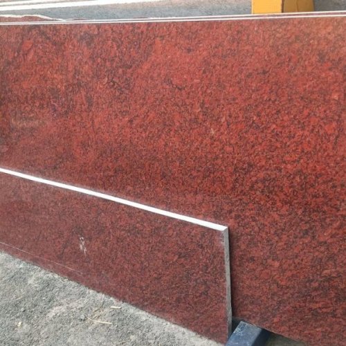 Cherry Red Granite Slab