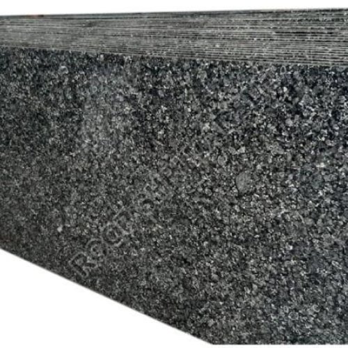 Crystal Black Granite Slab