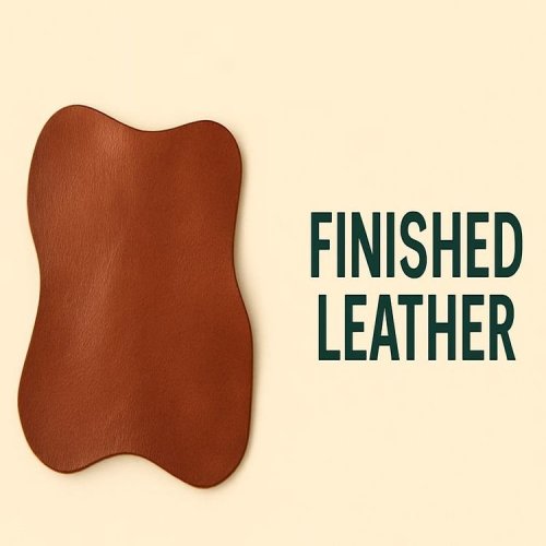 finished leather