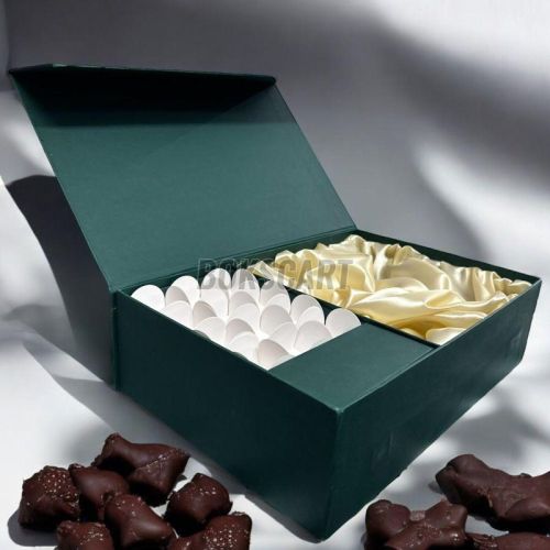 Chocolate Box OF Satin Fabric