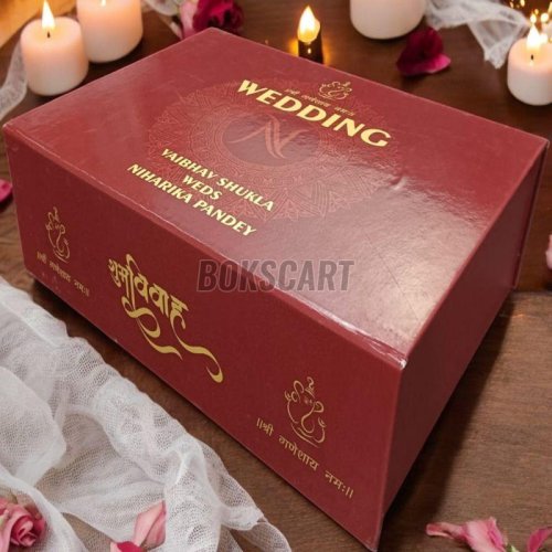 Premium Wedding Invitation Box