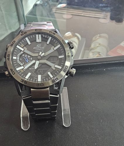 Casio Edifice Dark Grey Mens Watch