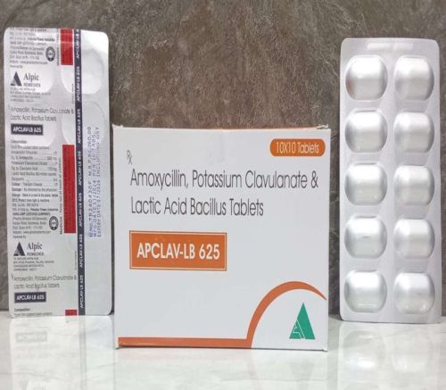 Amoxycillin, Potassium Clavulanate &AMP; Lactic Acid Bacillus Tablets