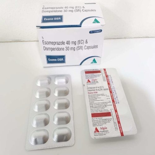Esomeprazole 40 Mg (Ec) &AMP; Domperidone 30 Mg (sr) Capsules