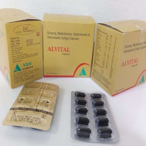 Ginseng, Multivitamins, Multiminerals &AMP; Antioxidants Softgel Capsules