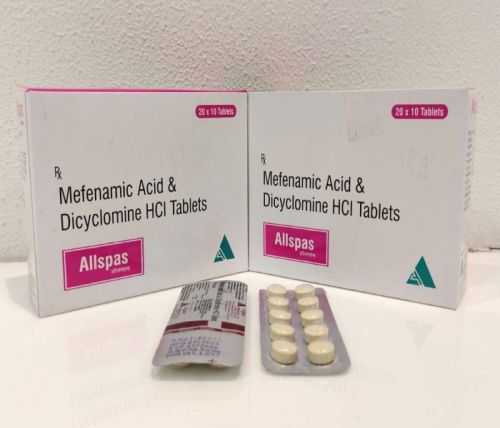 Mefenamic Acid &AMP; Dicyclomine HCL Tablets