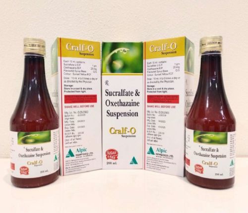 Sucralfate &AMP; Oxethazaine Suspension
