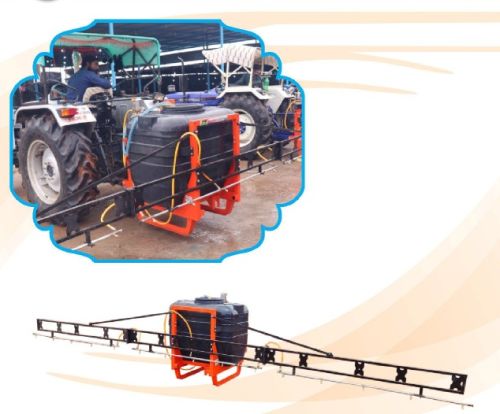 tractor mounted boom rod attachment