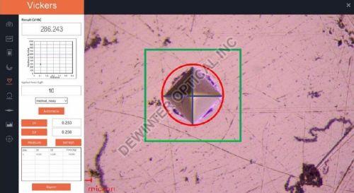 Vicker Pro Vickers Hardness Measurement Software