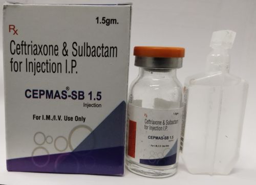 CEPMAS SB 1.5 GM INJECTION