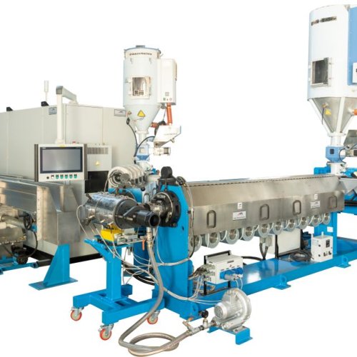 Single And Dual Layer Sheathing Extrusion Machine