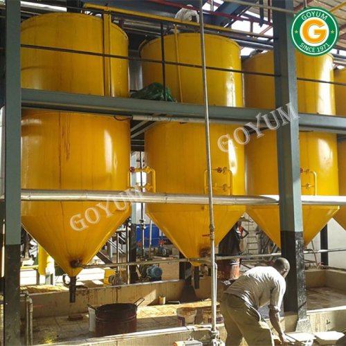 Batch Type Edible Oil Refinery Plant