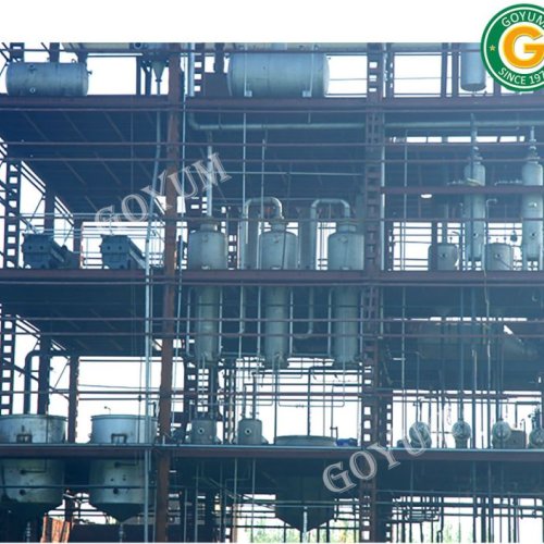 Continuous Type Edible Oil Refinery Plant