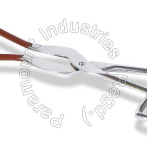 Crucibles tong with teflon coating