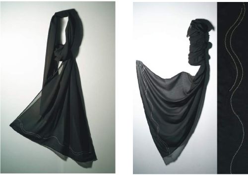 Women Linen Head Scarf
